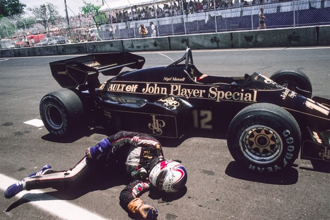 ナイジェル・マンセル 72歳の誕生日…1984年F1ダラスGPの壮絶なゴール