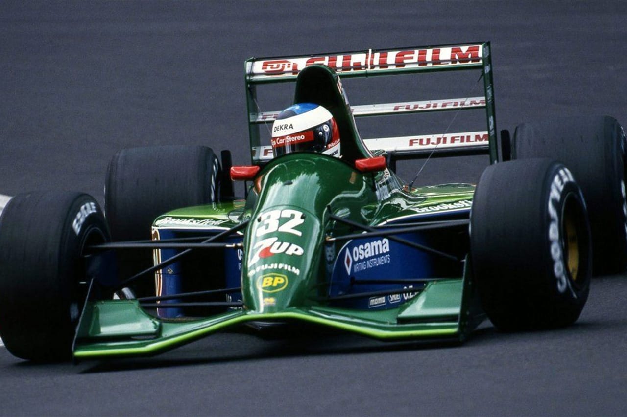 F1マシン列伝：ジョーダン 191 “デザインとカラーリングの勝者” 【 F1