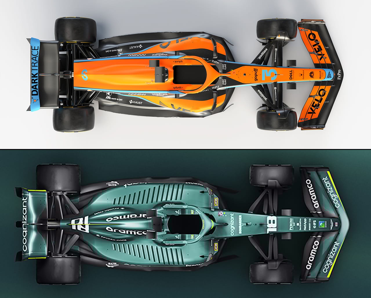 F1マシン着目点】 マクラーレン MCL36：フロント/プルロッド＆リア