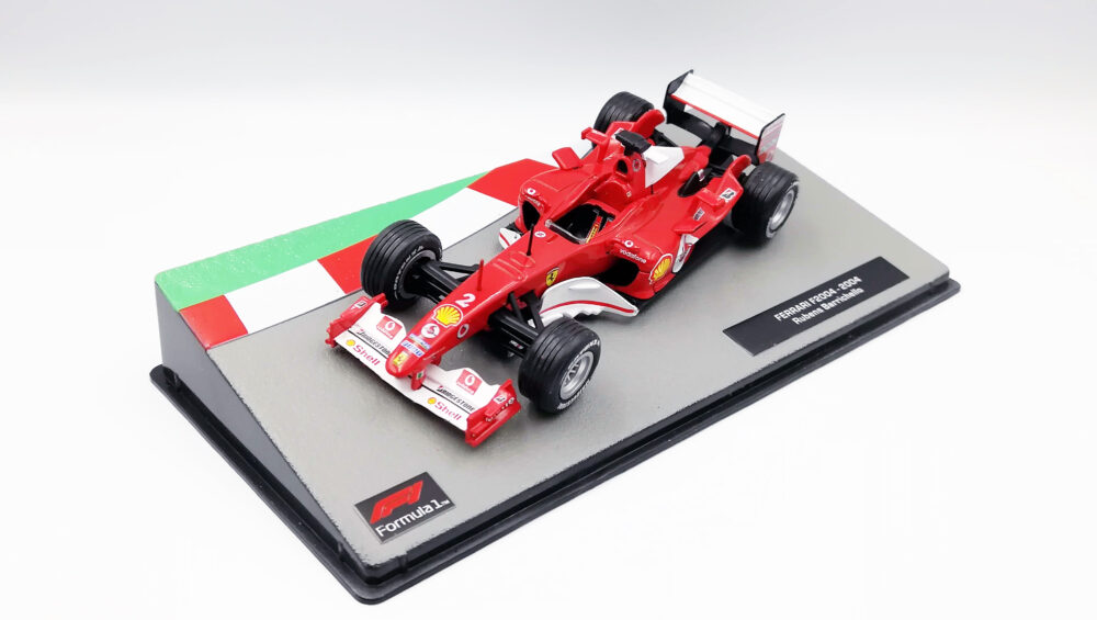 デアゴF1 第057号 フェラーリF2004 R.バリチェロ | F1ミニカーあれこれ
