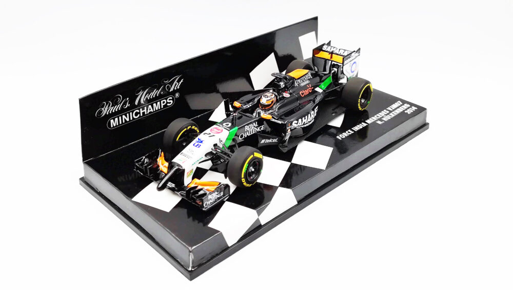 フォースインディア VJM07 N.ヒュルケンベルグ | F1ミニカーあれこれ