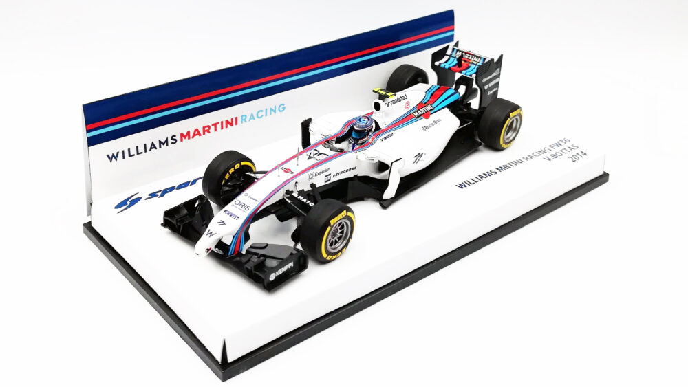 ウイリアムズ FW36 V.ボッタス | F1ミニカーあれこれ