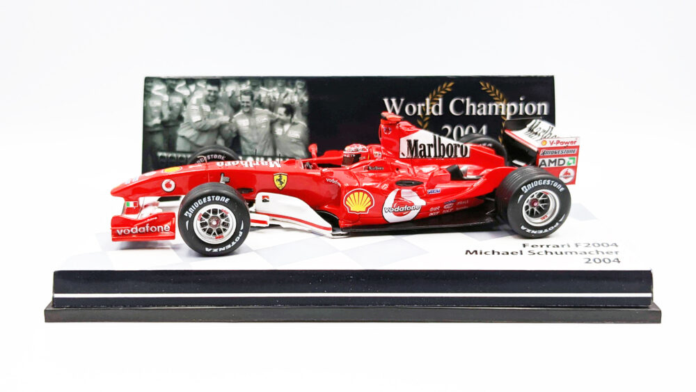 2004年チャンピオン M.シューマッハ | F1ミニカーあれこれ
