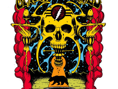 Limited Edition NYE 2021 Alan Forbes Poster | Grateful Shred