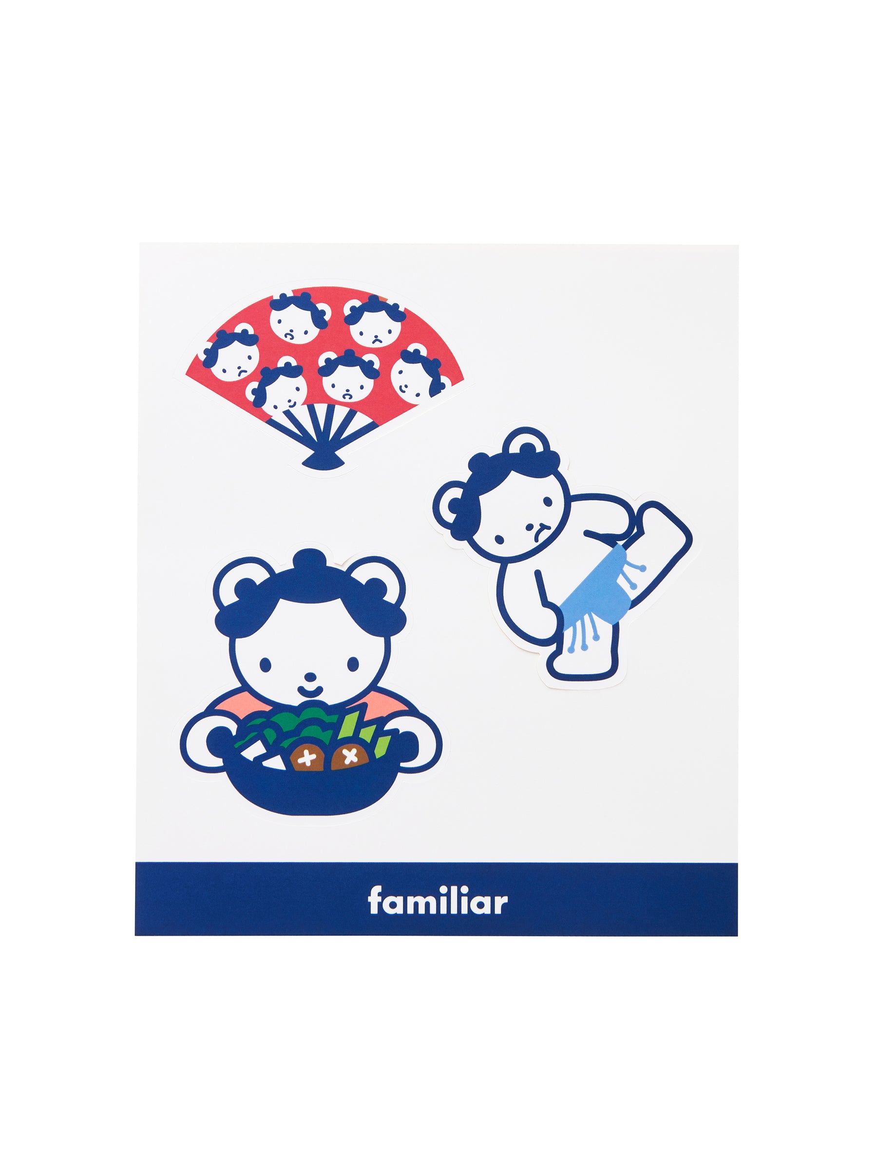 ステッカーセット〈日本相撲協会 × familiar〉｜ファミリア公式