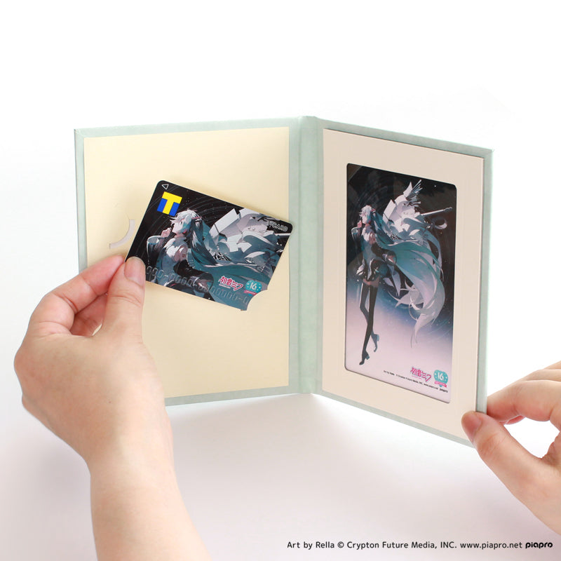 ミニアート付きカードブック 初音ミク 16th – FAN+Life