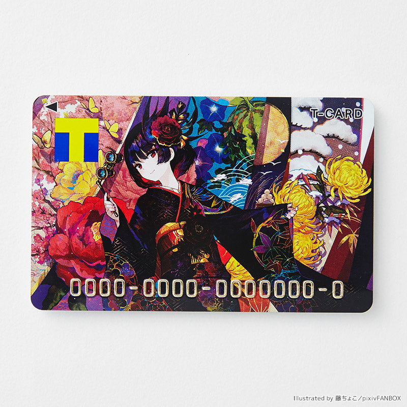 応援型Tカード（藤ちょこ） – FAN+Life