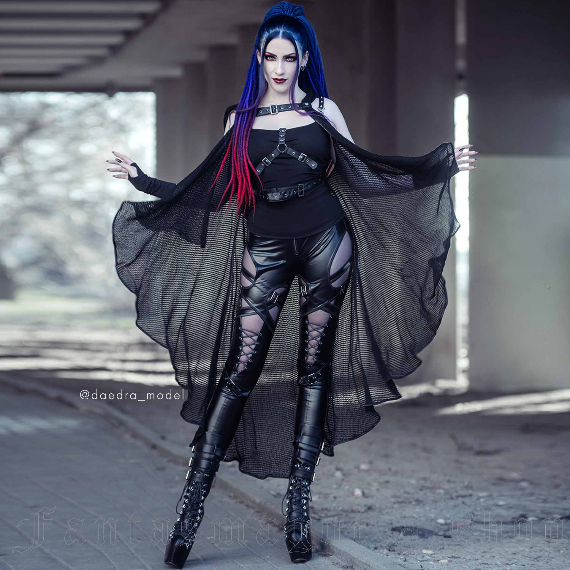 Shibari Leggings - Punk Rave