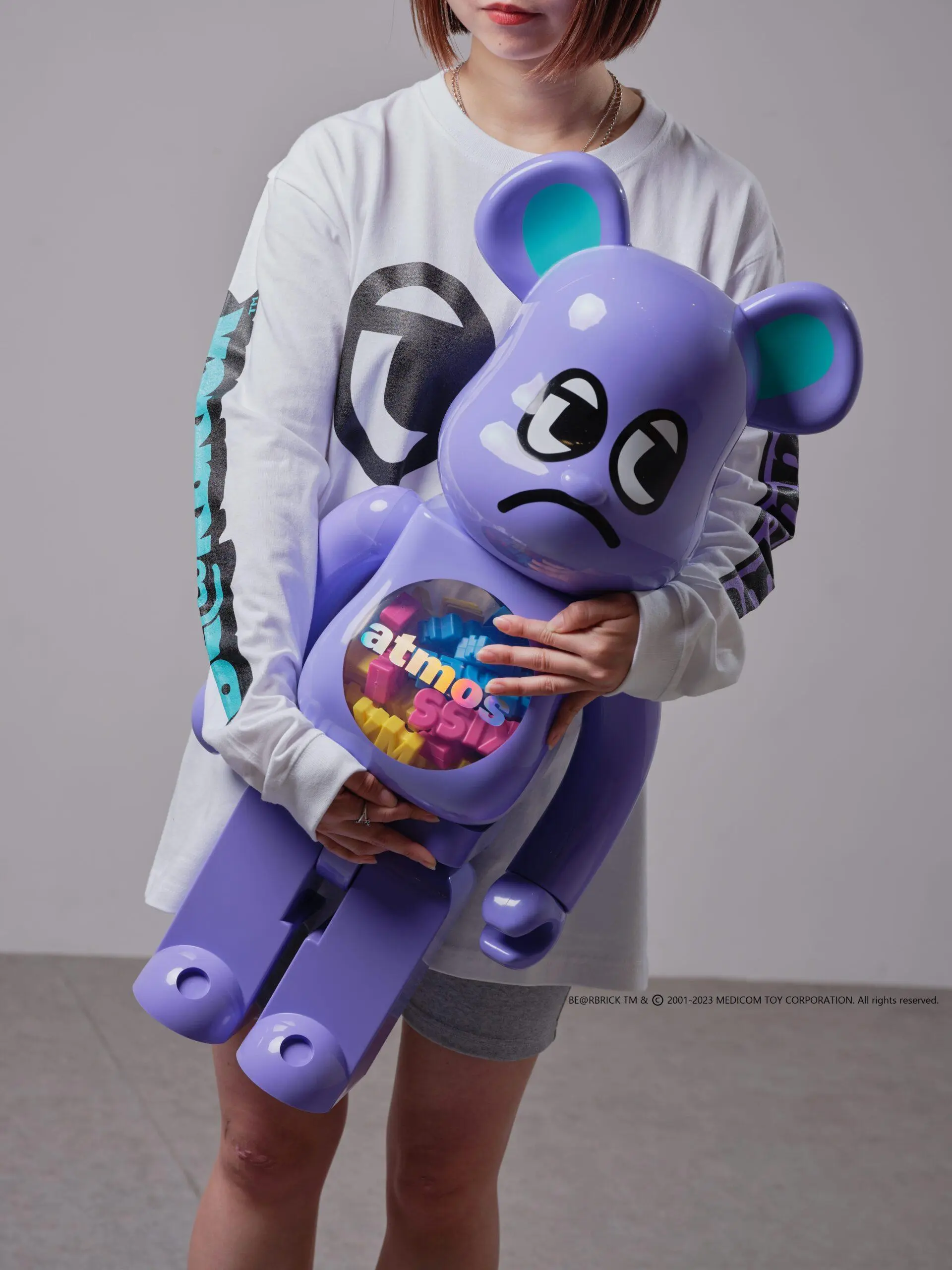 未開封 ベアブリック BE@RBRICK atmos BADMOOD 1000％