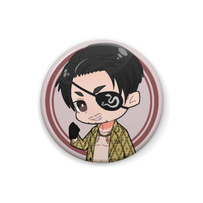 龍が如く缶バッジ(25mm) - からめるらて - BOOTH