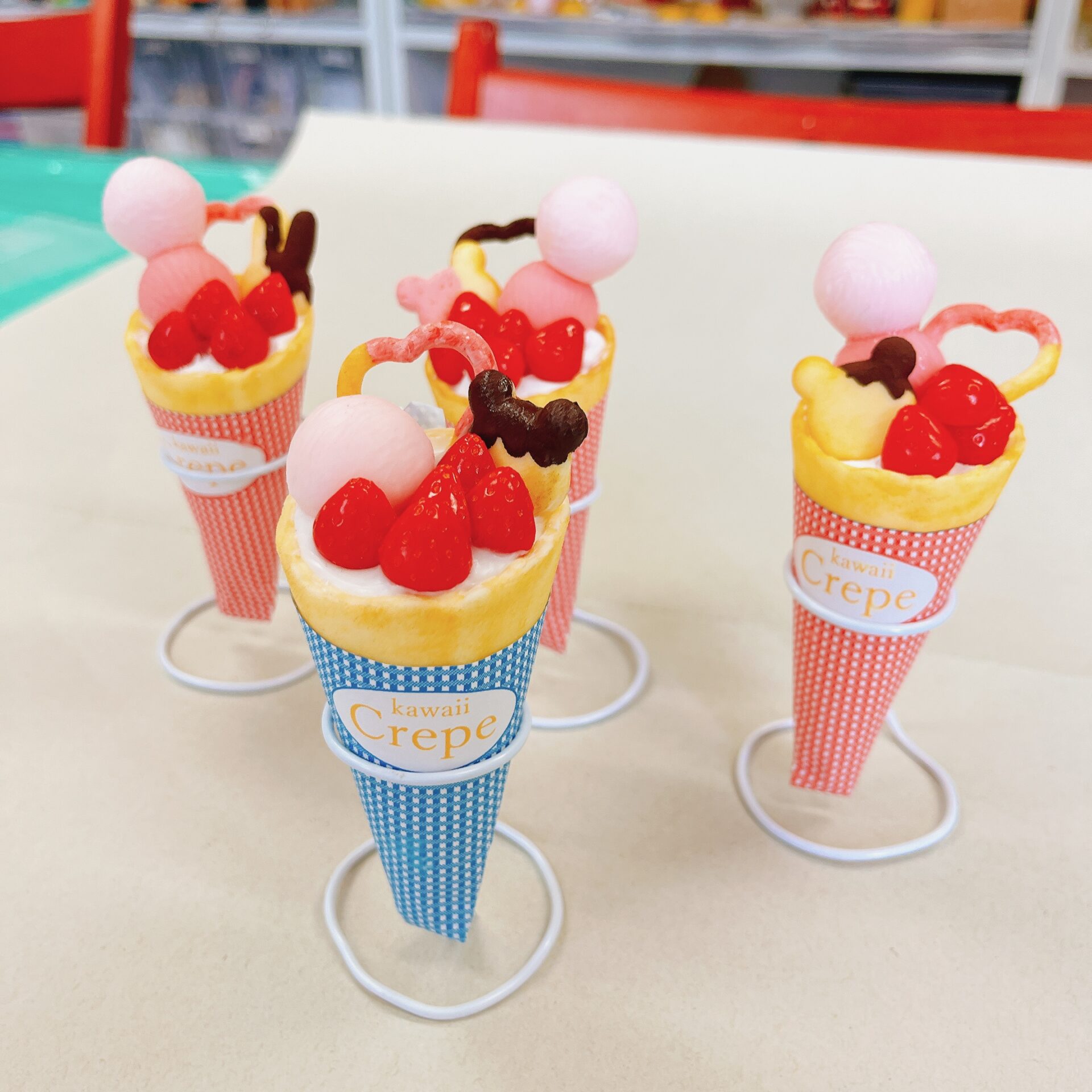 食品サンプルアート「ぷちkawaiiクレープ講座」 | 食品サンプル