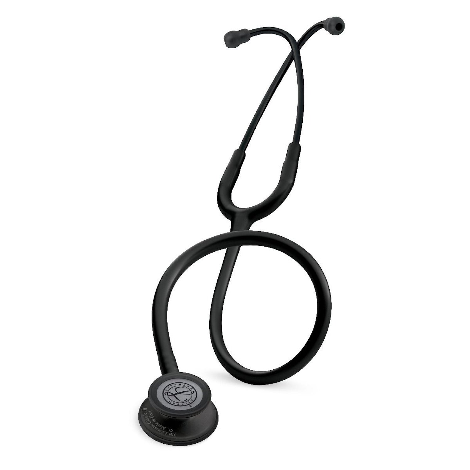 3M Littmann Classic III Stethoscope | Black Edition | Black Plated Che