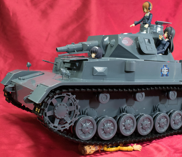 レビュー figma Vehicles IV号戦車D型 本戦仕様（ガールズ＆パンツァー