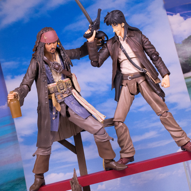 バンダイS.H.フィギュアーツ ジャック・スパロウで遊んでみよう