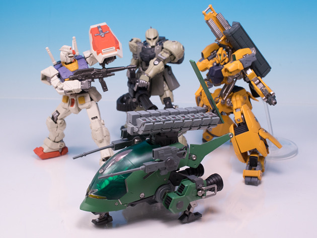 レビュー バンダイ ガンダムADAPT（アダプト） RX78-2ガンダム ザクⅠ