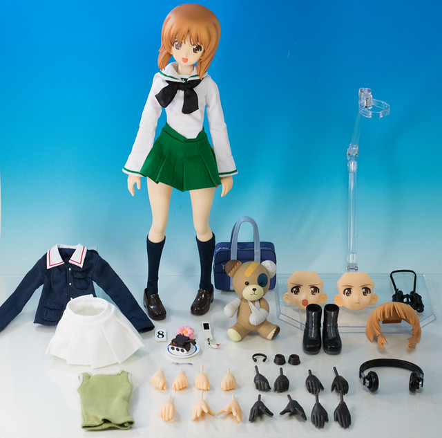 レビュー メディコムトイ RAH 西住みほ（ガールズ&パンツァー）基本編