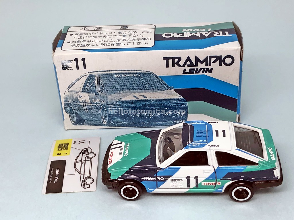 78-4 トヨタ カローラ レビン AE86 TRAMPIO | はるてんのトミカ