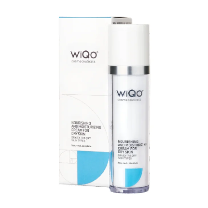 Wiqo Crema Nutriente e Idratante Pelli Secche Viso 50 ml