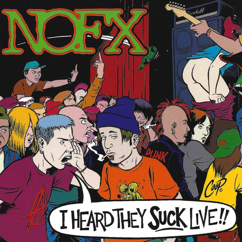NOFX I Heard They Suck Live! Vinyl Record & CD – Fat Wreck Chords
