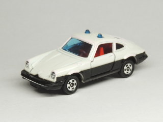 トミカ ポルシェ 911S ポリスカー No.F16-1 日本製 トミカレビュー展示