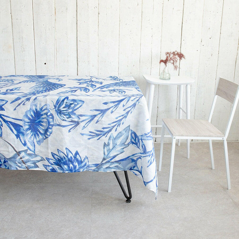 リネンマルチクロス Bluepottery