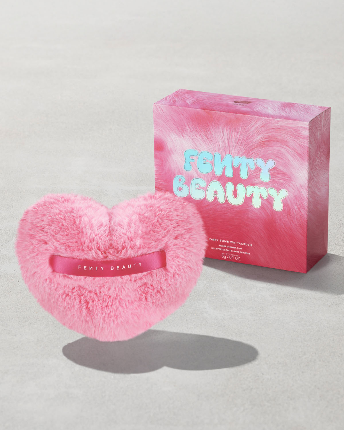 Fairy Bomb Wattacrush Heart Shimmer Puff | Fenty Beauty