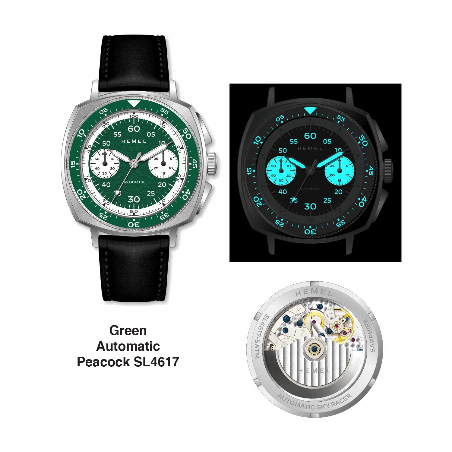 Hemel Sky Racer Automatic Watch – Fedoras.com