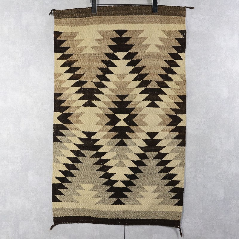 ナバホ族 インディアン 手織りラグ ビンテージラグ アイダズラー