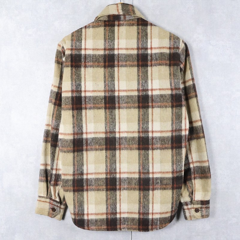 70s 80s 70年代 80年代 JCペニー ストアブランド ウールシャツ ウール