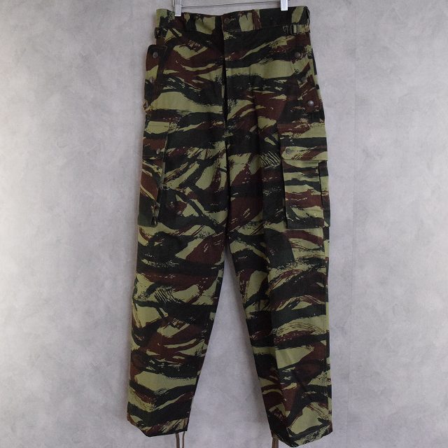 VINTAGE FRENCH ARMY リザードカモ TROUSERS W3340年代 50年代