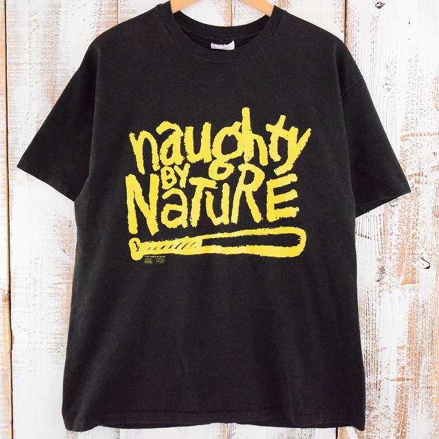 90's Naughty By Nature USA製 ヒップホップTシャツ XL 90年代