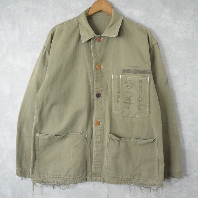 40年代 40s アメリカ軍 米軍 ミリタリー 海兵隊 ヘリンボーン