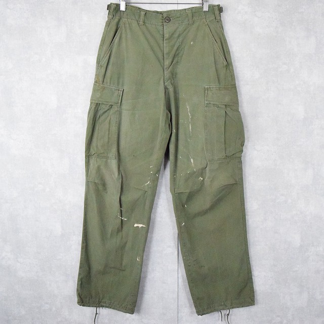 60年代 60s アメリカ軍 米軍 カーキ コットンポプリン ノンリップ