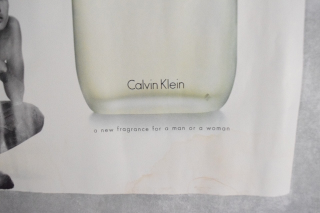 90年代 90s ポスター インテリア カルバンクライン 香水 ポスター