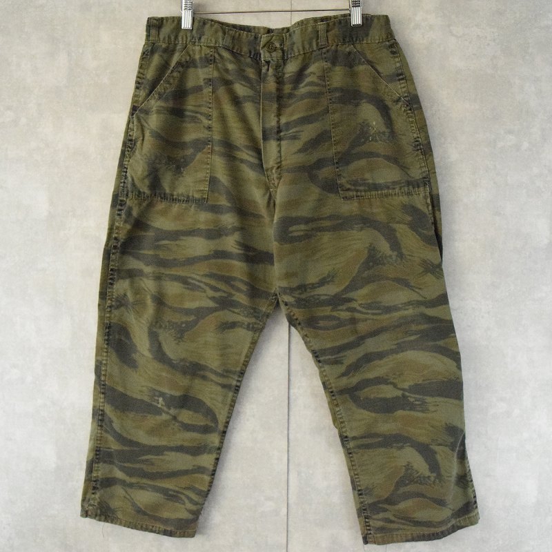 60年代 70年代 60s 70s タイガーストライプ 迷彩 ミリタリー 民生品