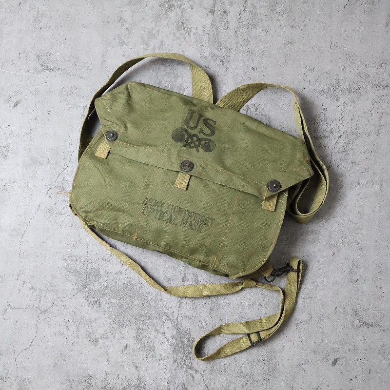 40s 40年代 WWII アメリカ軍 米軍 オプティカル ガスマスク リュック