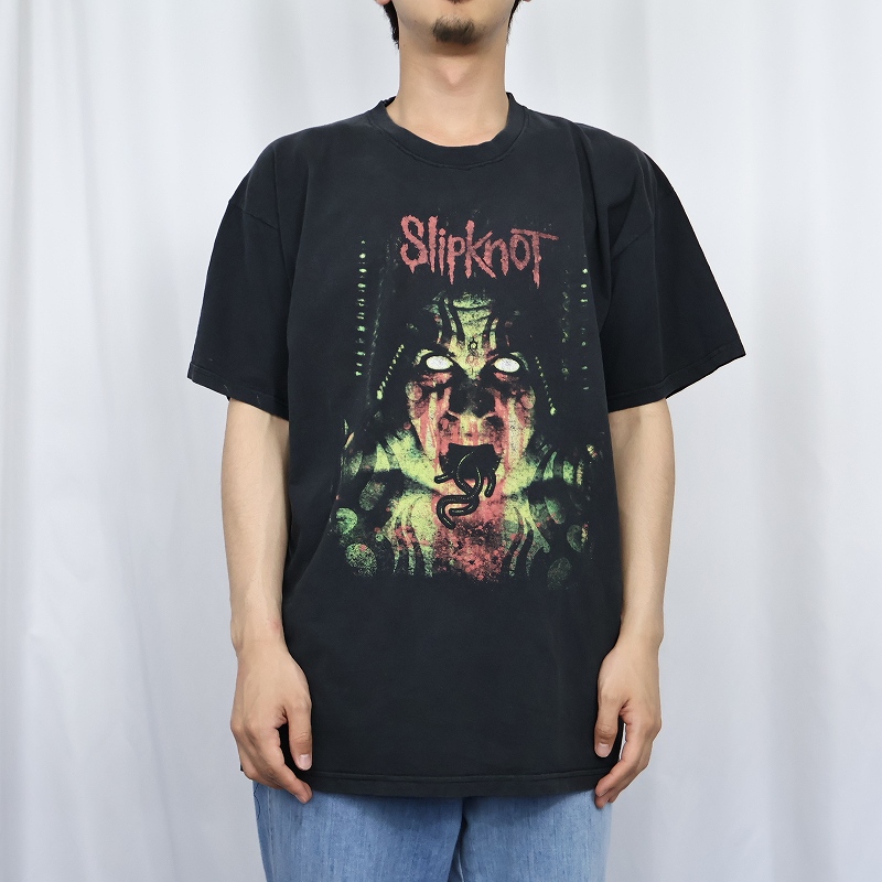 2000年代 2000s スリップノット 音楽 ミュージック バンT 黒 ブラック