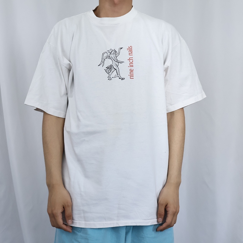 90s 90年代 ナインインチネイルズ アメリカ製 ミュージック 音楽 バンT