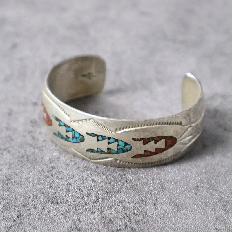 ナバホ シルバー ブレスレット ターコイズ ネイティブアメリカン