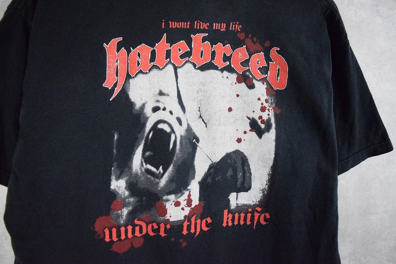 ヘイトブリード 黒 ブラック 音楽 バンT ミュージック │ヴィテージ