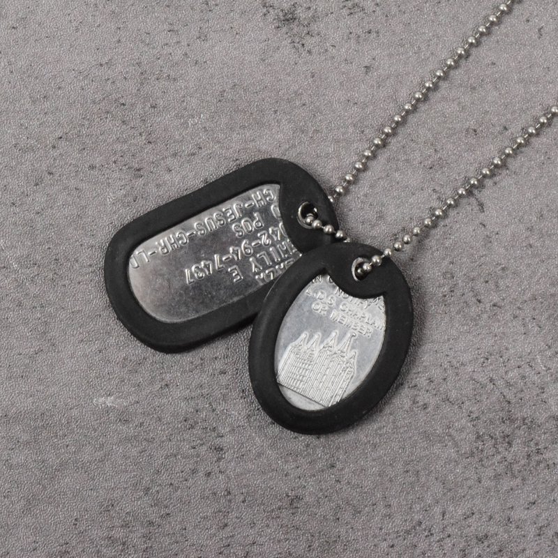 アメリカ軍 米軍 ミリタリー IDネックレス 認識票 |ヴインテージ古着屋