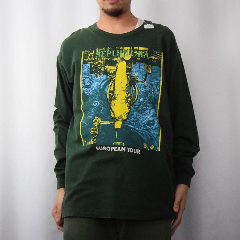 90年代 90s セパルトゥラ 長袖 バンT ミュージック 音楽 | ビンテージ