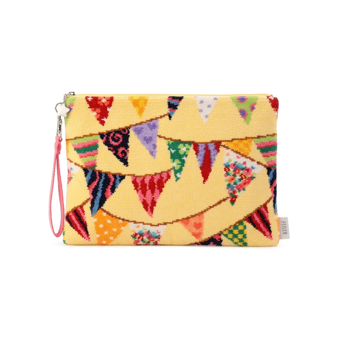 フラッグ ストラップ付ポーチ FLG-260029（WEB限定）(ペールイエロー