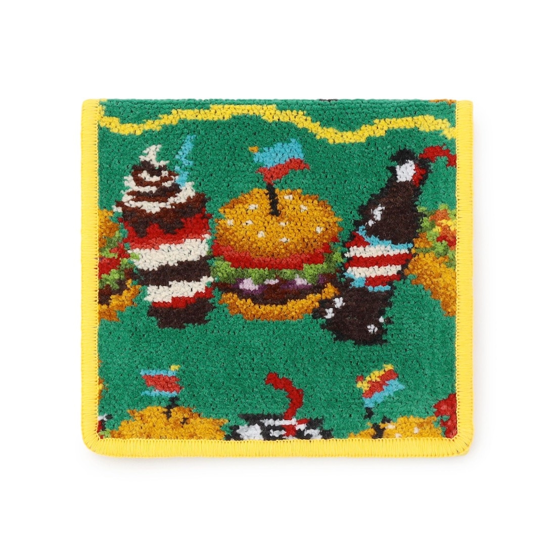 バーガーショップ ハンカチポーチ（WEB限定）(グリーン): LOVERARY BY