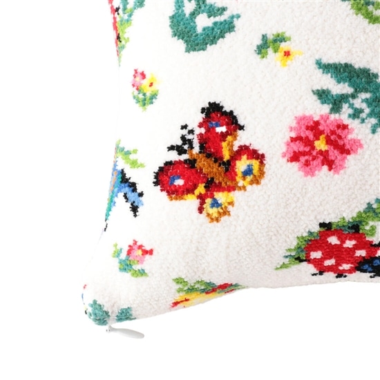 ハイジ クッション HE-191330（WEB限定）(ホワイト): FEILER