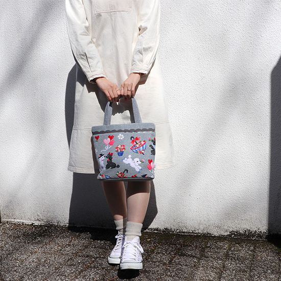 モンプティルル バッグ MPL-241077(ライトグレー): FEILER｜フェイラー