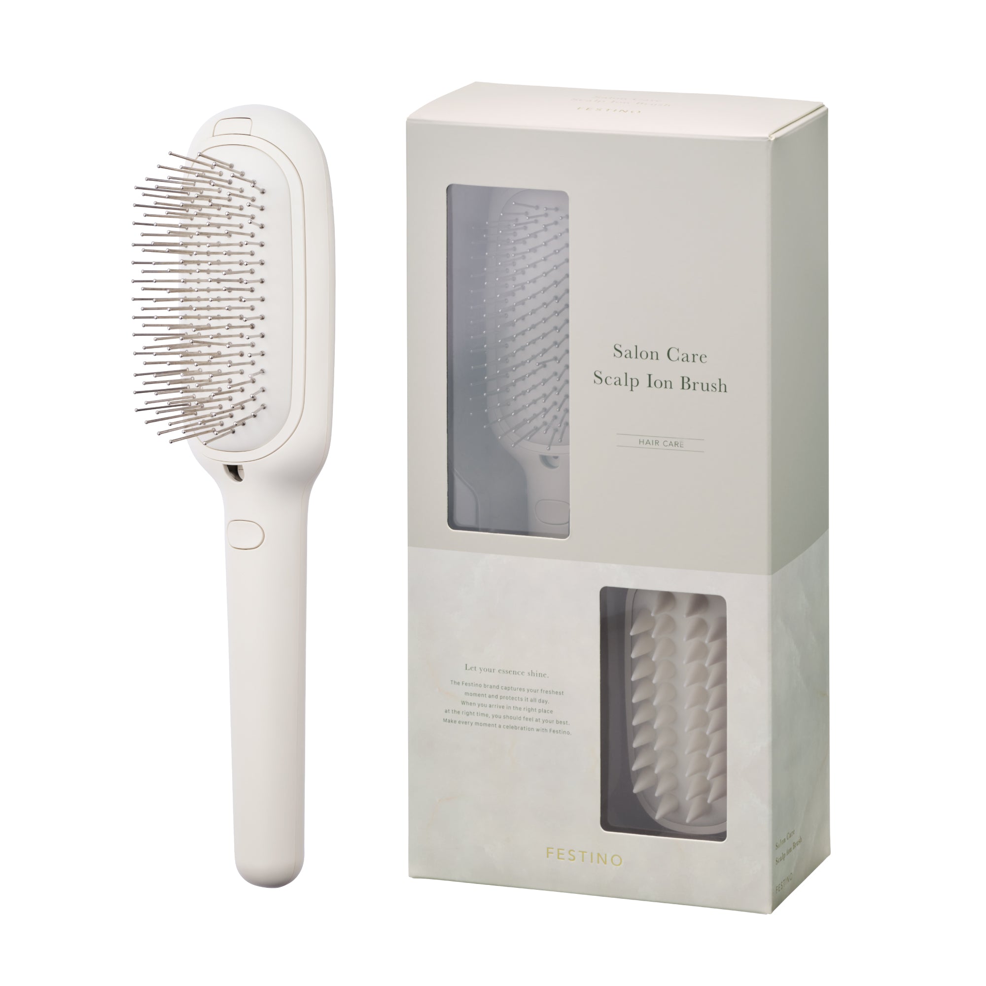 サロンケア スカルプイオンブラシ | FESTINO フェスティノ 公式