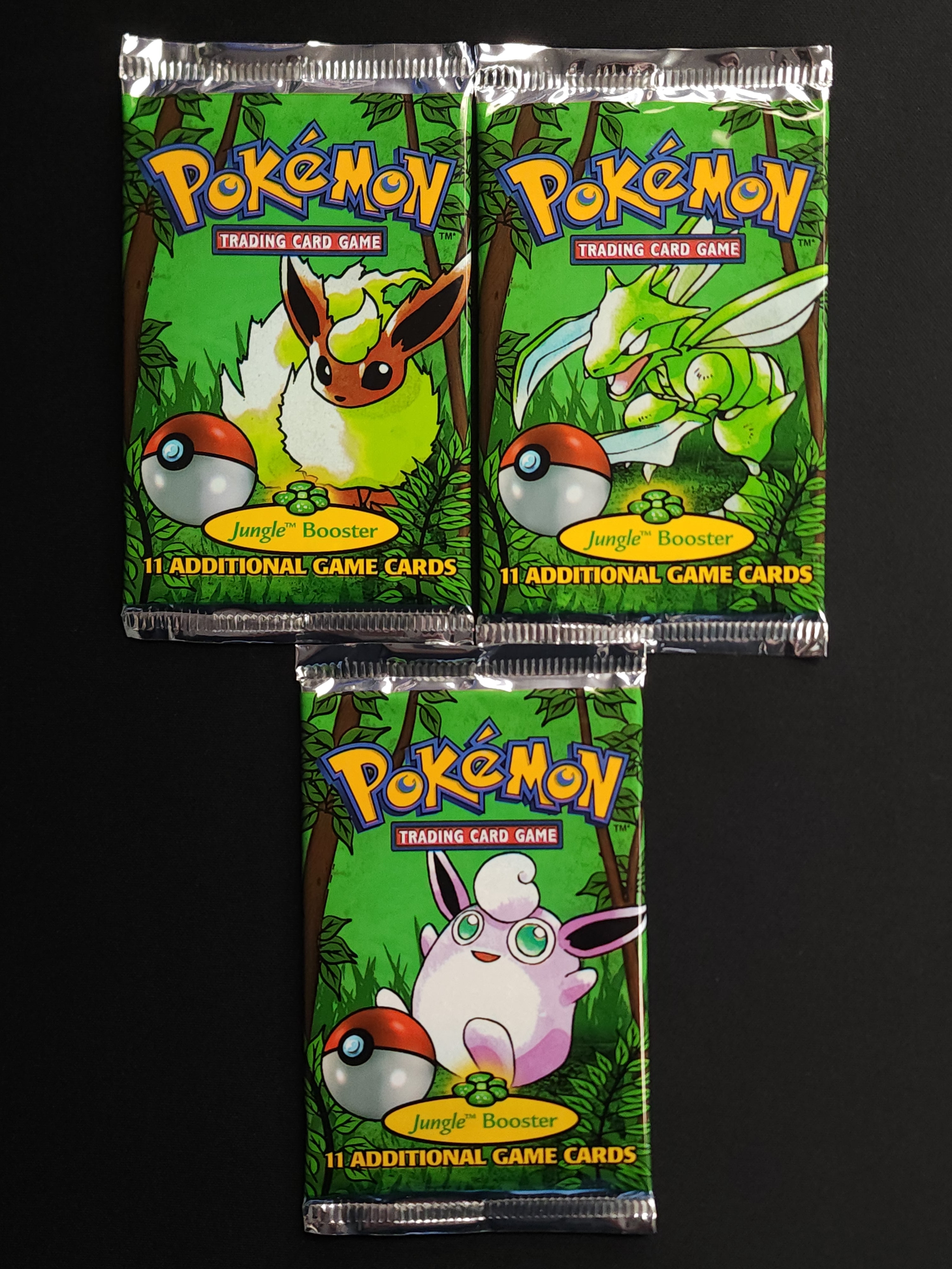 Pokemon Jungle Unlimited Booster Packs - Full Art Set – Finch and