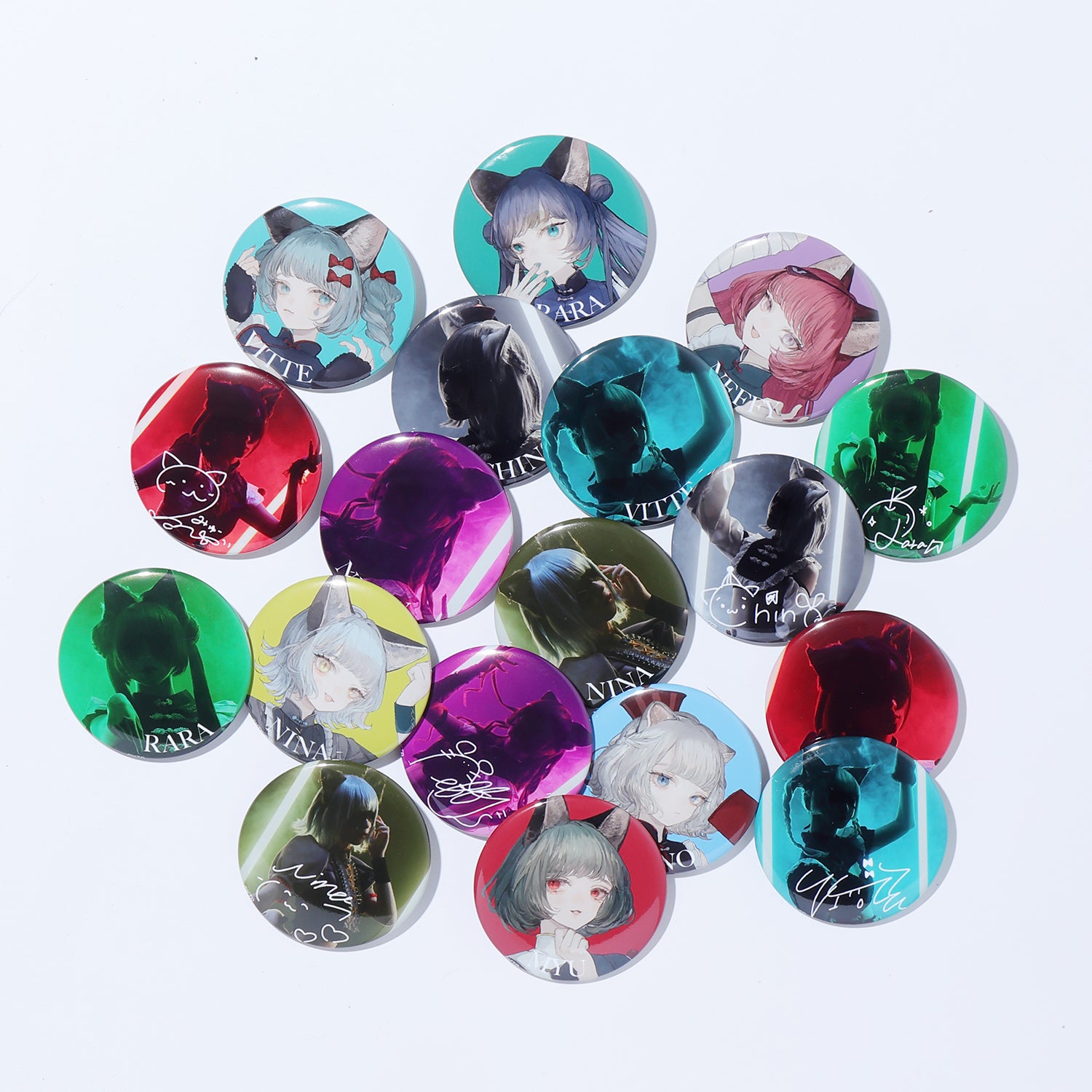 VALIS】ランダム缶バッジ／VALIS 3rd ALBUM「再現ガールフレンド