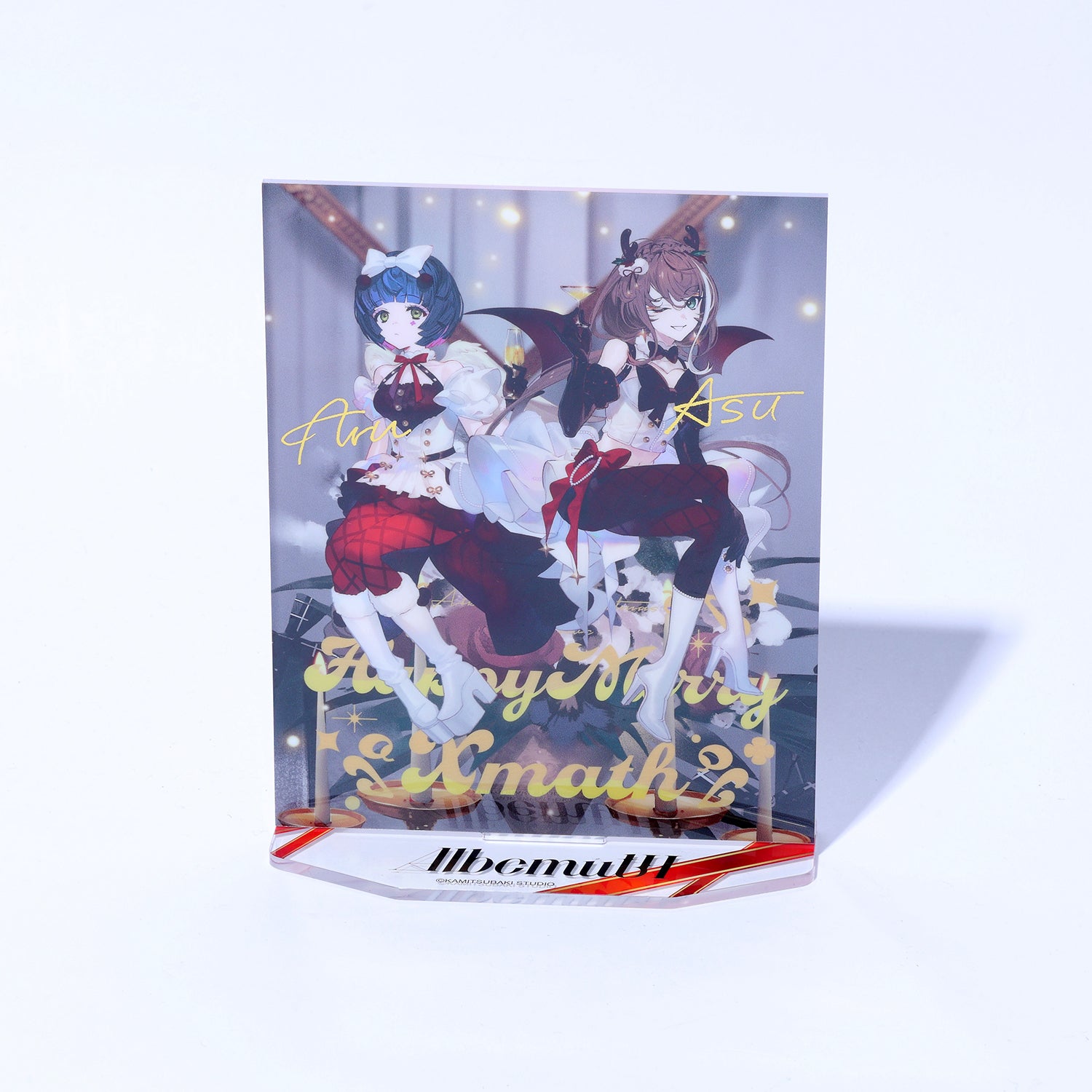 Albemuth】Xmathリバーシブルアクリルスタンド（箔押しサイン入り